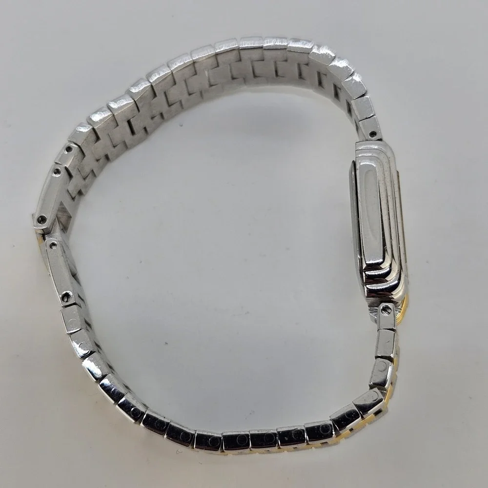 Liz Clairborne Women's Analog Watch 16MM Gray Dial Two Tone Bands 6